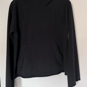 Athleta Black Long Sleeve Hoodie Size S